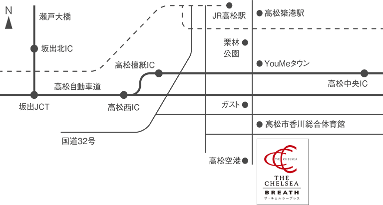 アクセスマップ